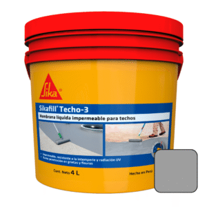 Impermeabilizante para techos Sikafill® Techo-3 Gris 4L