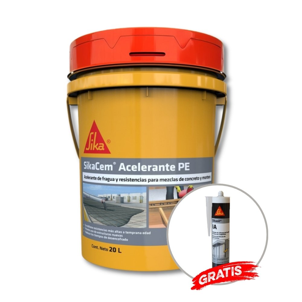 Acelerante de fragua SikaCem® Acelerante PE 20L