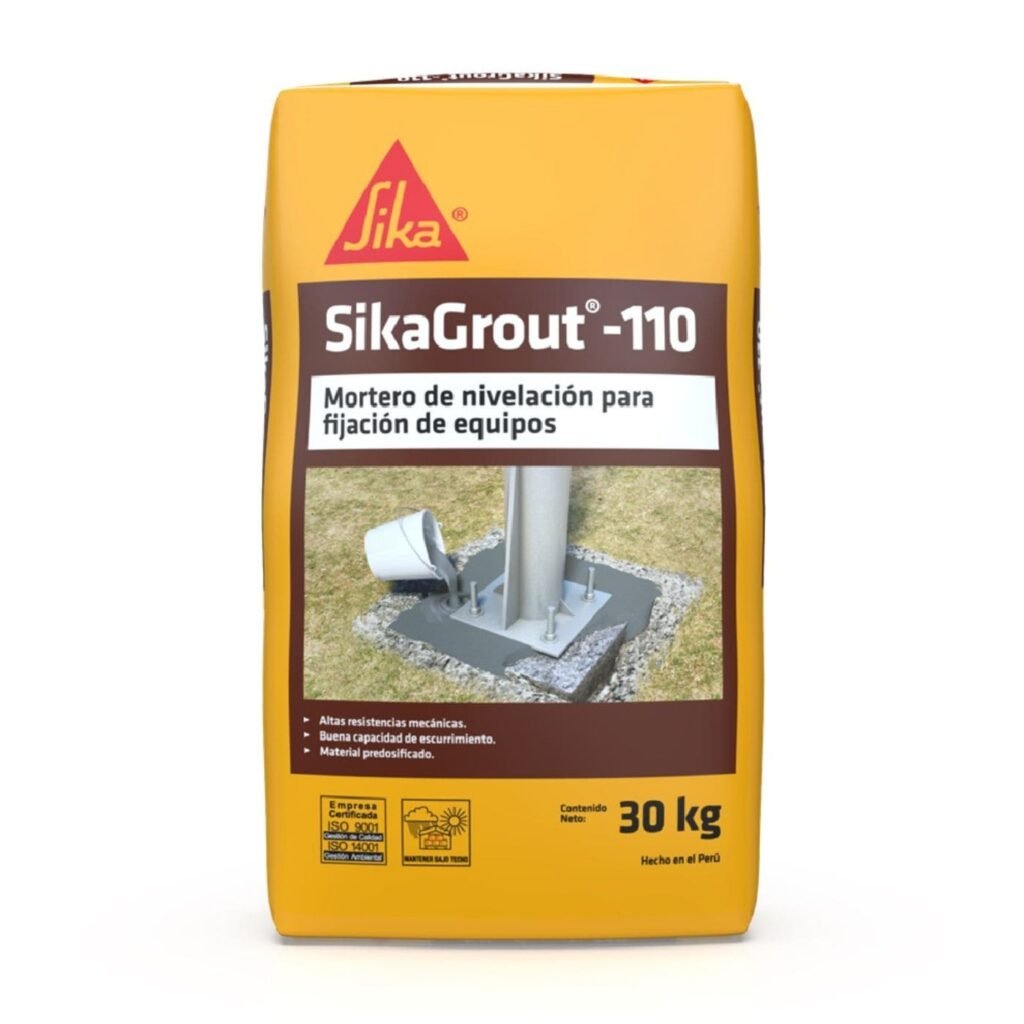 Mortero Autonivelante SikaGrout®-110 30Kg