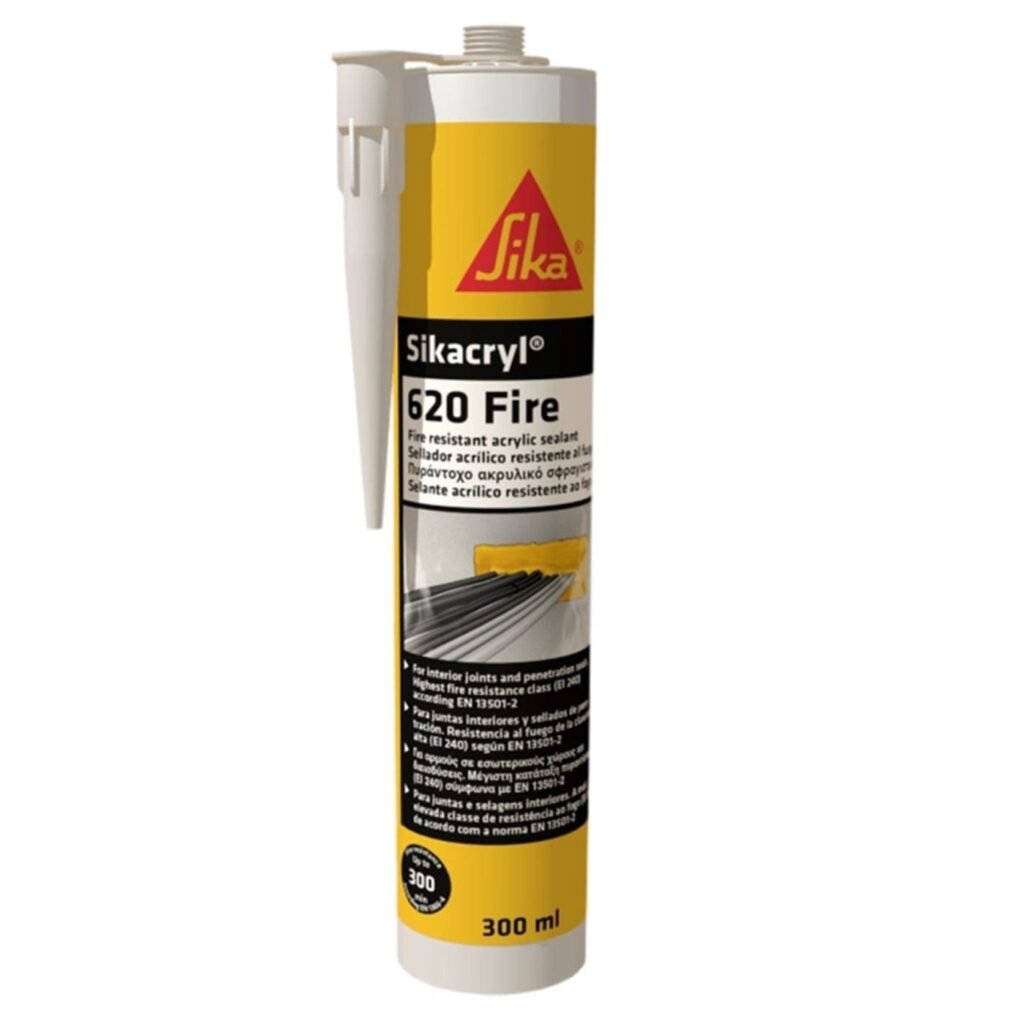 Sellante Acrílico Resistente al Fuego Sikacryl®-620 Fire Blanco