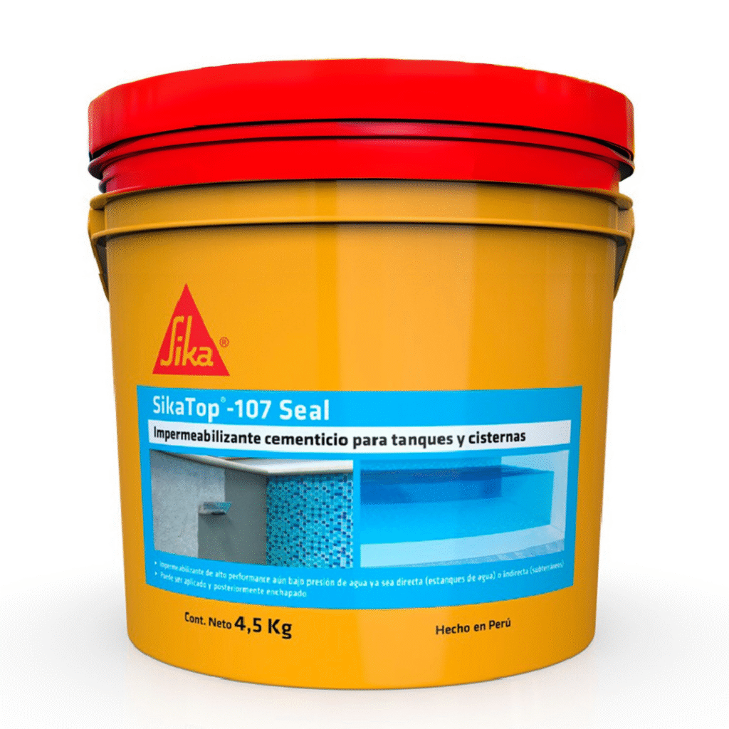 Impermeabilizante para Tanques Piscinas SikaTop®-107 4.5Kg