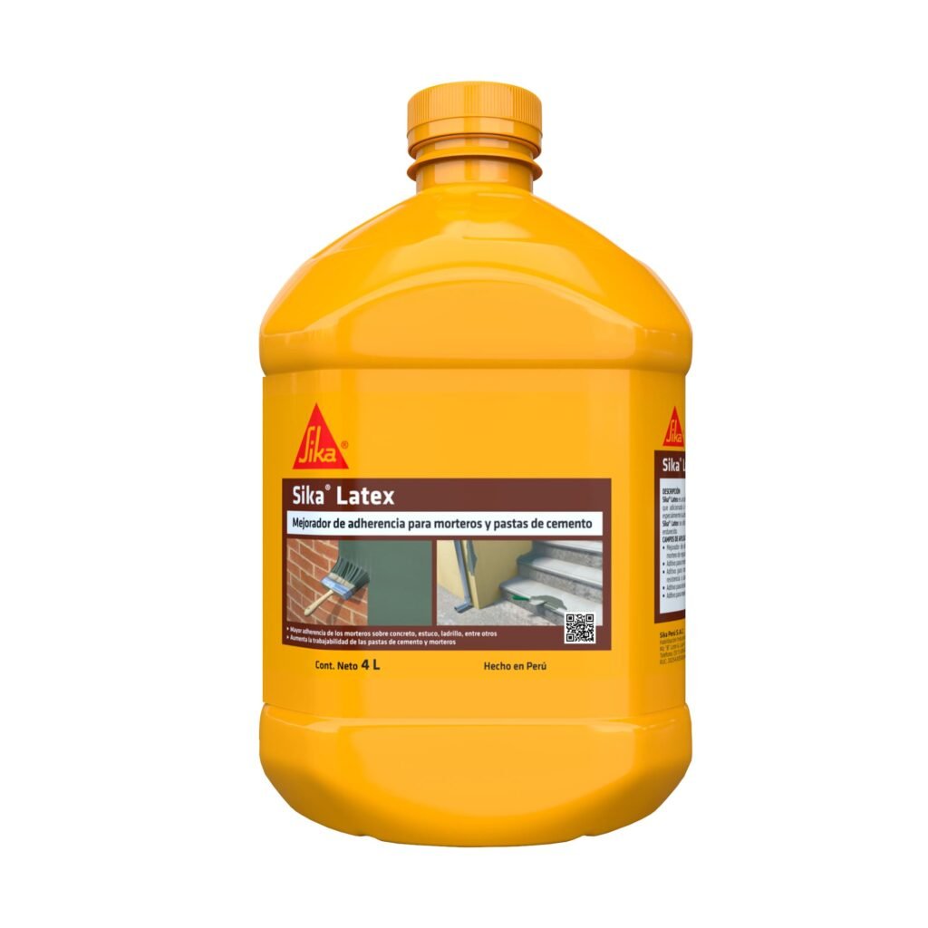 Mejorador de Adherencia para Morteros SikaLatex® 4L