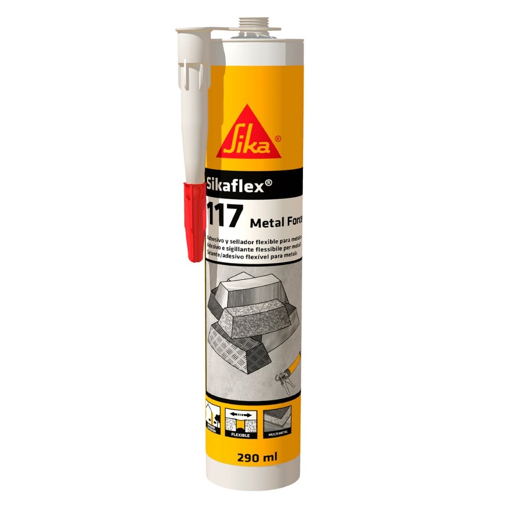 Sikaflex-117 Metal Force gris 290ml