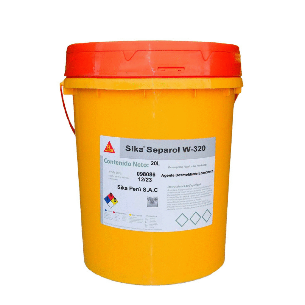 Agente desmoldante para encofrado Sika Separol W-320