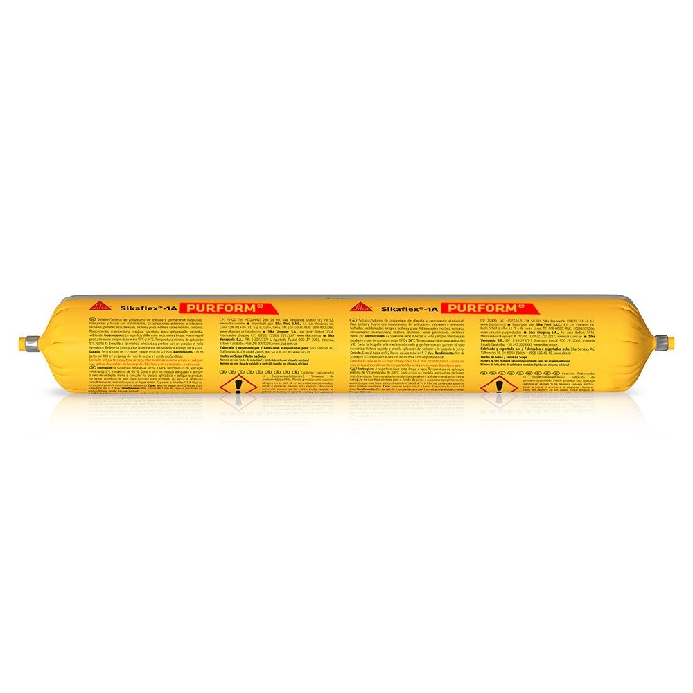 Sellador elastomérico de juntas Sikaflex®-1A Purform 600ml GRIS