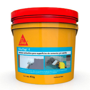 Sellador Impermeabilizante Antisalitre SikaTop®-1 Gris 4Kg