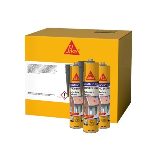 Pack 12 Unidades de Sikaflex®11FC Purform 300ml Gris