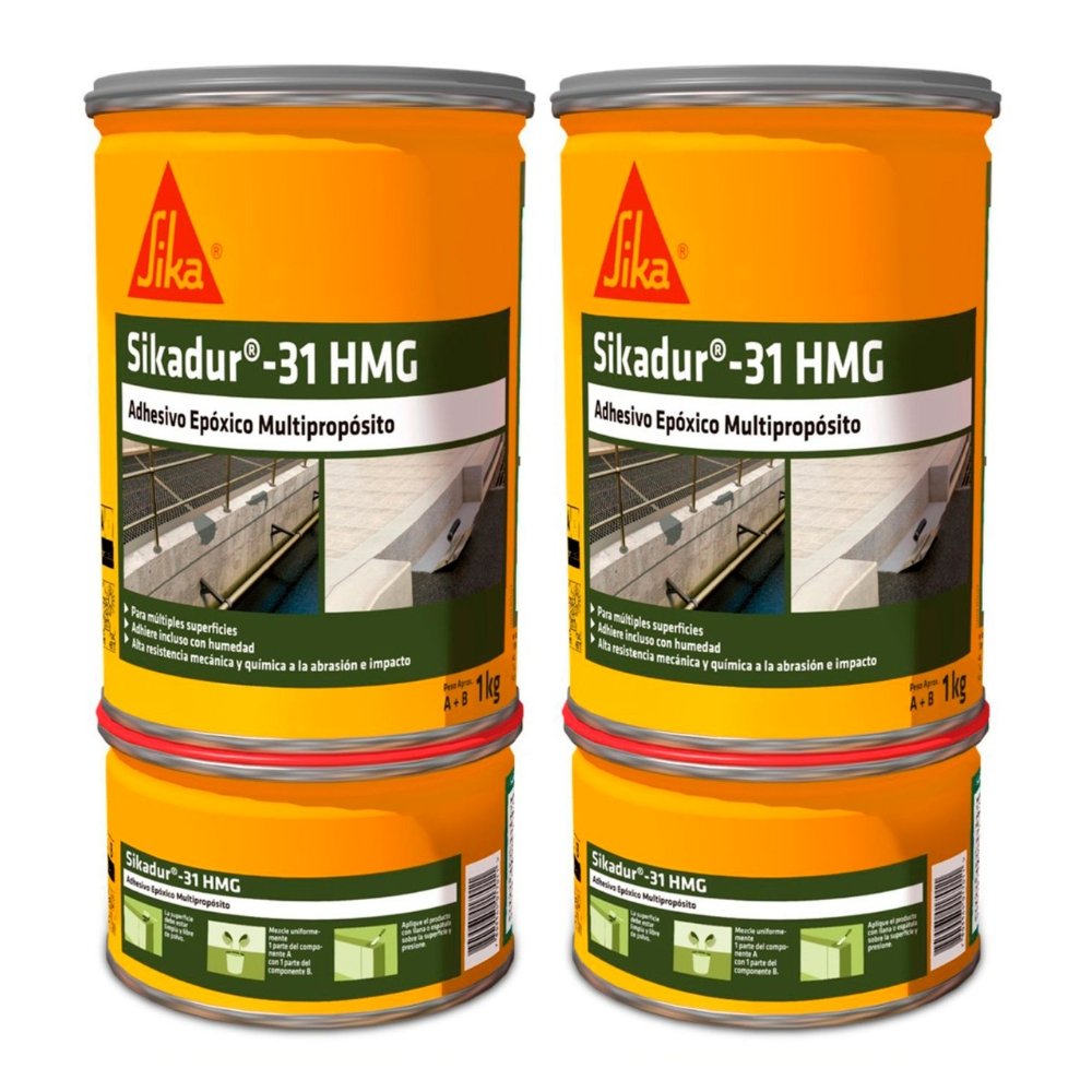 Pack 2 Sikadur®-31 Hi-Mod Gel 1Kg
