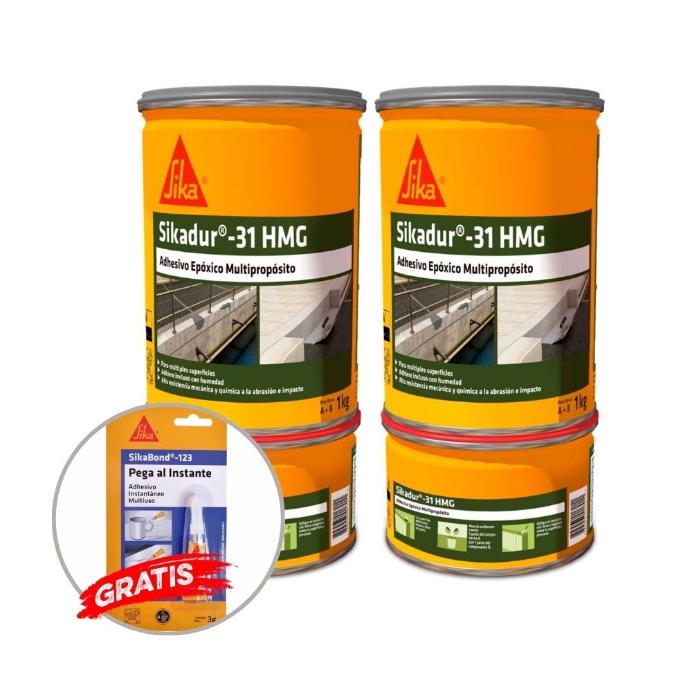 Pack 2 Sikadur®-31 Hi-Mod Gel 1Kg