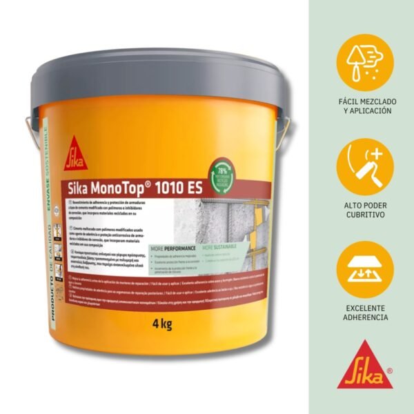 Anticorrosivo para fierros en concreto Sika MonoTop®-1010 ES - Imagen 5
