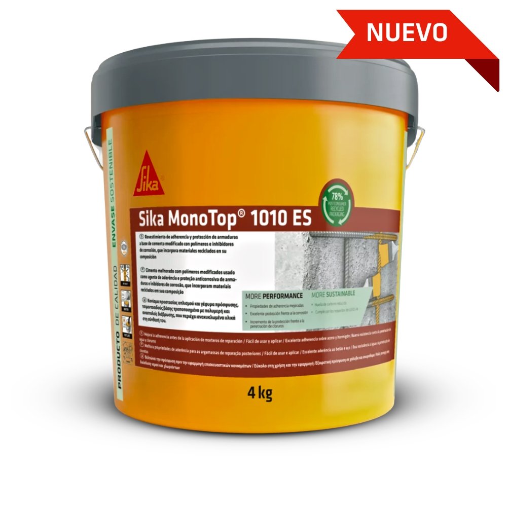 Anticorrosivo para fierros en concreto Sika MonoTop®-1010 ES