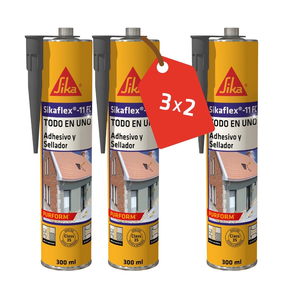3X2 En sellador de Poliuretano®11FC Purform 300ml