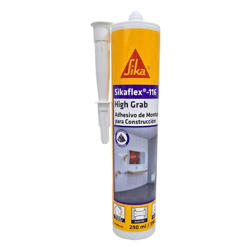 Adhesivo de alto agarre Sikaflex®-116 High Grab 290ml Blanco