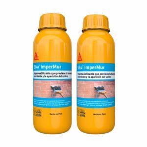Pack 2 Und de Resina Impermeabilizante Antisalitre ImperMur 1L